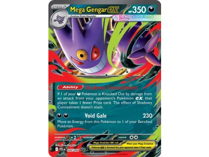 PFL 056/094 Mega Gengar ex - Phantasmal Flames