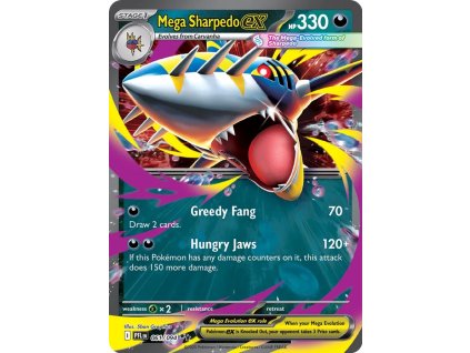 PFL 061/094 Mega Sharpedo ex - Phantasmal Flames