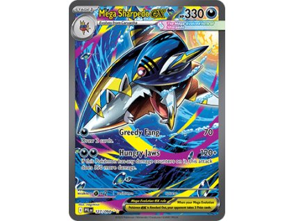 PFL 127/094 Mega Sharpedo ex - Phantasmal Flames