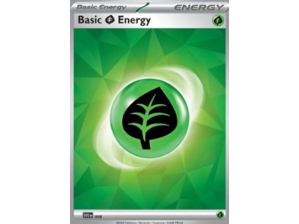 SVE 009 - Grass Energy HOLO - Prismatic Evolutions