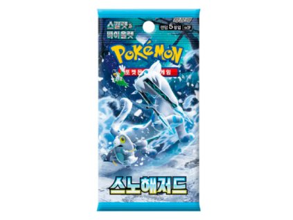 Pokémon TCG: Snow Hazard booster - korejský