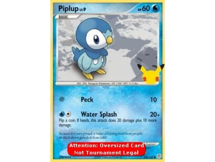 JUMBO DP 093/130 Piplup Lv.9 - DP