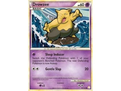 HS 062/123 Drowzee - HeartGold SoulSilver