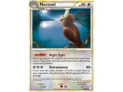 HS 008/123 Noctowl - HeartGold SoulSilver