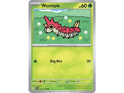 011 Wurmple Ascended Heroes