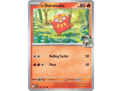 ASC 032/217 N's Darumaka - Ascended Heroes