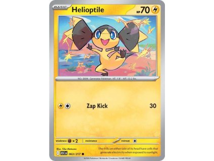 ASC 063/217 Helioptile - Ascended Heroes