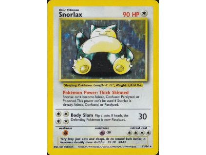 JU 11/64 Snorlax HOLO (NO SYMBOL) - Jungle