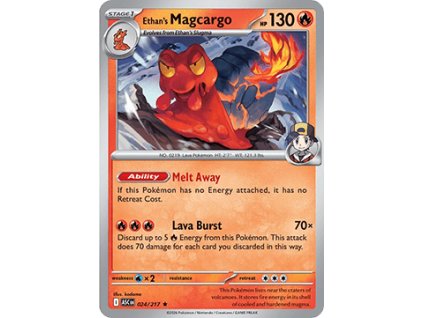 ASC 024/217 Ethan's Magcargo - Ascended Heroes