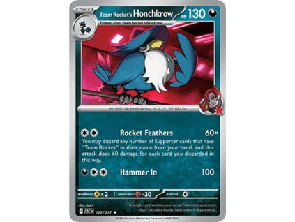 ASC 127/217 Team Rocket's Honchkrow - Ascended Heroes