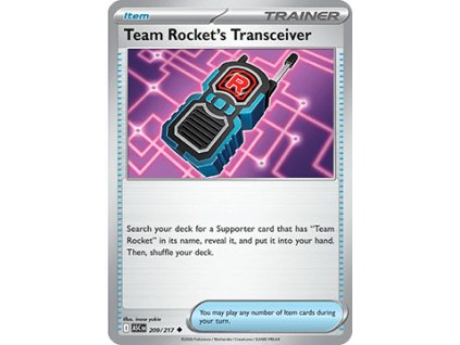 ASC 209/217 Team Rocket's Transceiver - Ascended Heroes