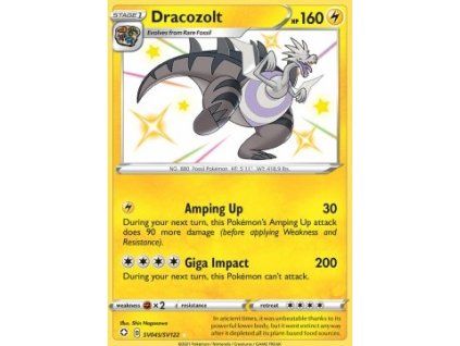SV045/SV122 Dracozolt - Shining Fates