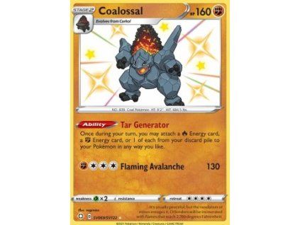 SV069/SV122 Coalossal - Shining Fates