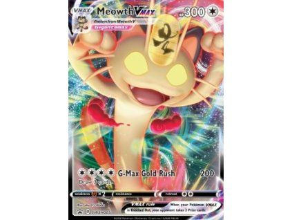 SWSH005 Meowth VMAX - Black Star Promos