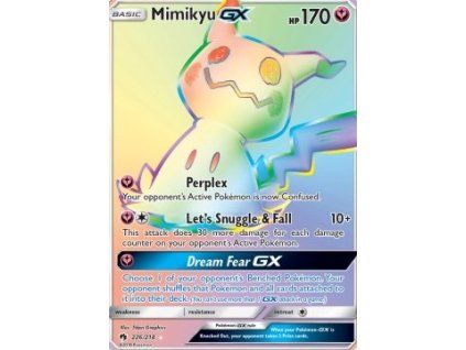 LOT 226/214 Mimikyu GX - Lost Thunder