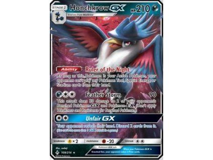 UNB 109/214 Honchkrow GX - Unbroken Bonds
