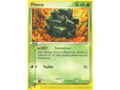 DR 071/097 Pineco - EX Dragon