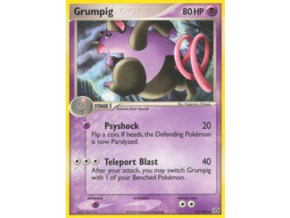 EM 029/106 Grumpig - EX Emerald