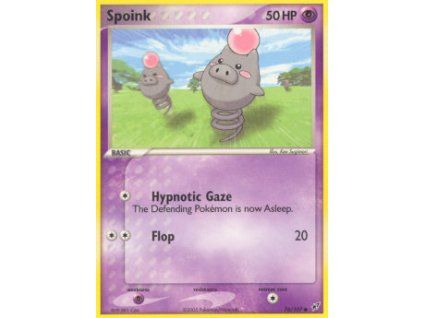 DX 076/107 Spoink - EX Deoxys