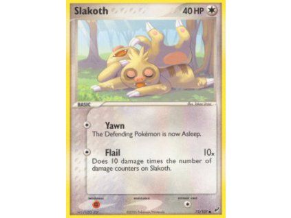 DX 073/107 Slakoth - EX Deoxys