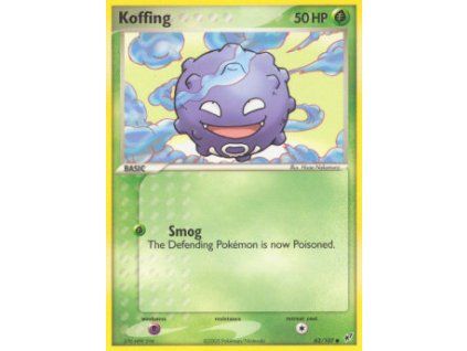 DX 062/107 Koffing - EX Deoxys