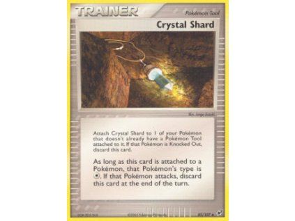 DX 085/107 Crystal Shard - EX Deoxys