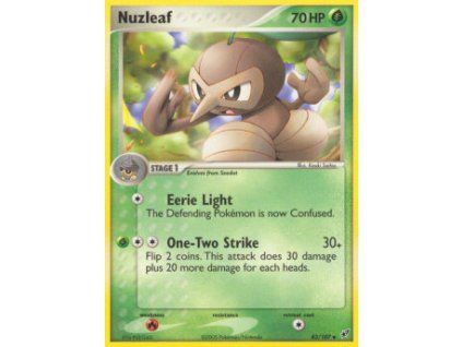 DX 043/107 Nuzleaf - EX Deoxys