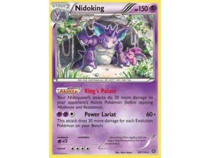 STS 045/114 Nidoking - Steam Siege