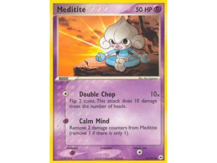HL 065/101 Meditite - EX Hidden Legends