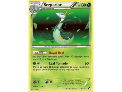 BLW 006/114 Serperior - Black & White