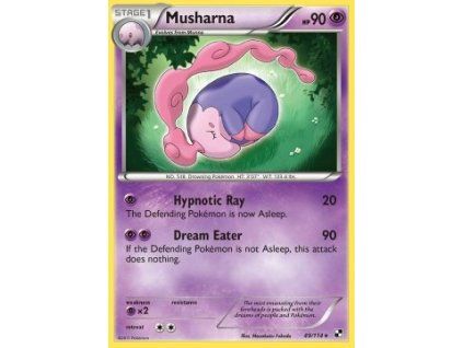 BLW 049/114 Musharna - Black & White