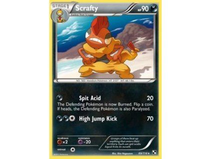 BLW 069/114 Scrafty - Black & White