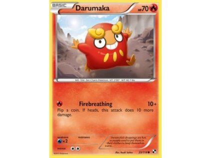 BLW 023/114 Darumaka - Black & White