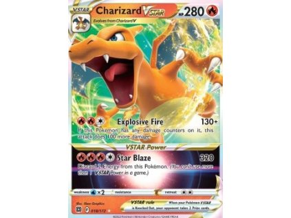 BRS 018/172 Charizard VSTAR - Brilliant Stars