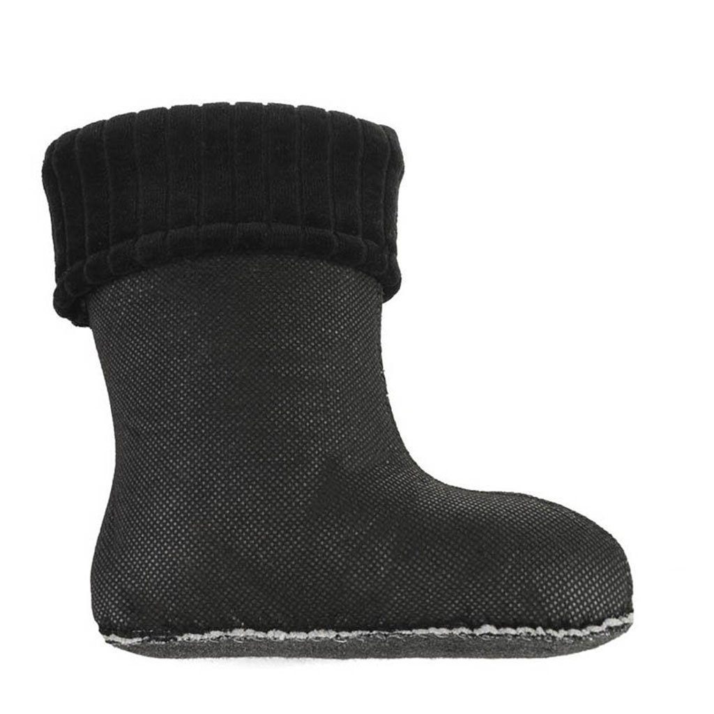 Flísové Ponožky CLASSIC Černé Dětské1