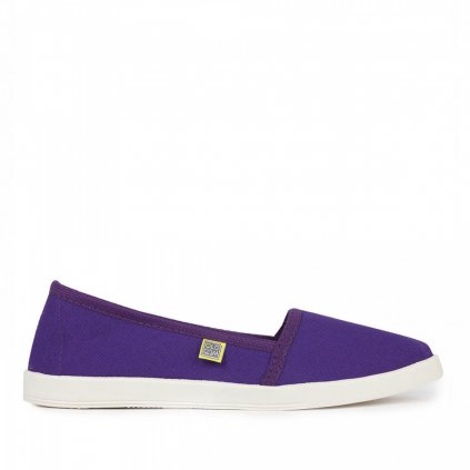 espadrile canvas violet