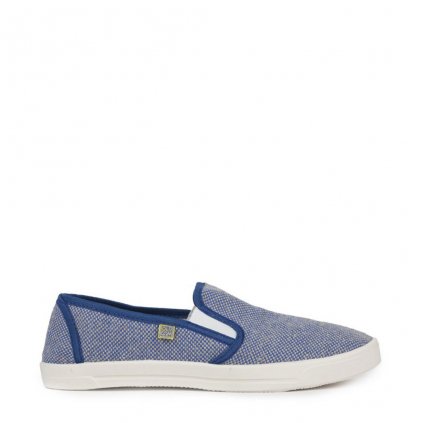 Slip-On COOPER Len Modré1