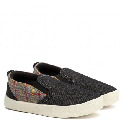 slip on emily denim gri