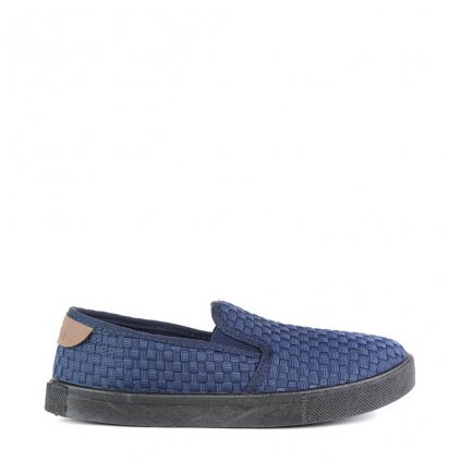 Slip-On ORIGINAL Cross Modré Uni1