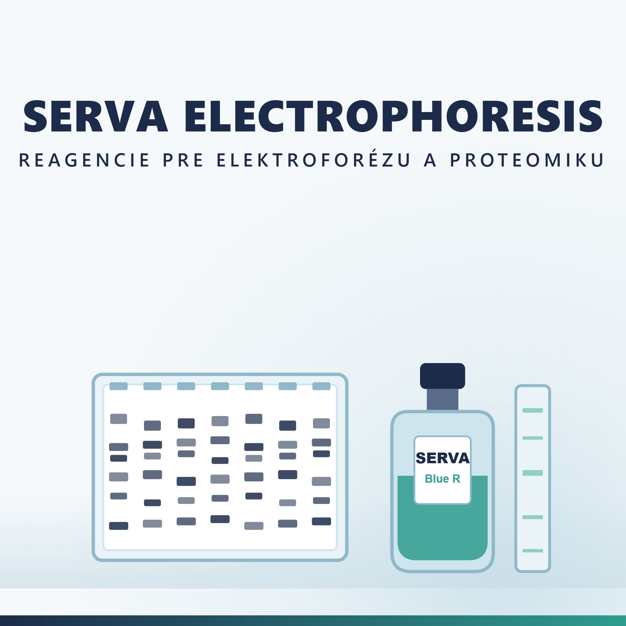 SERVA Electrophoresis: reagencie pre elektroforézu a proteínovú chémiu
