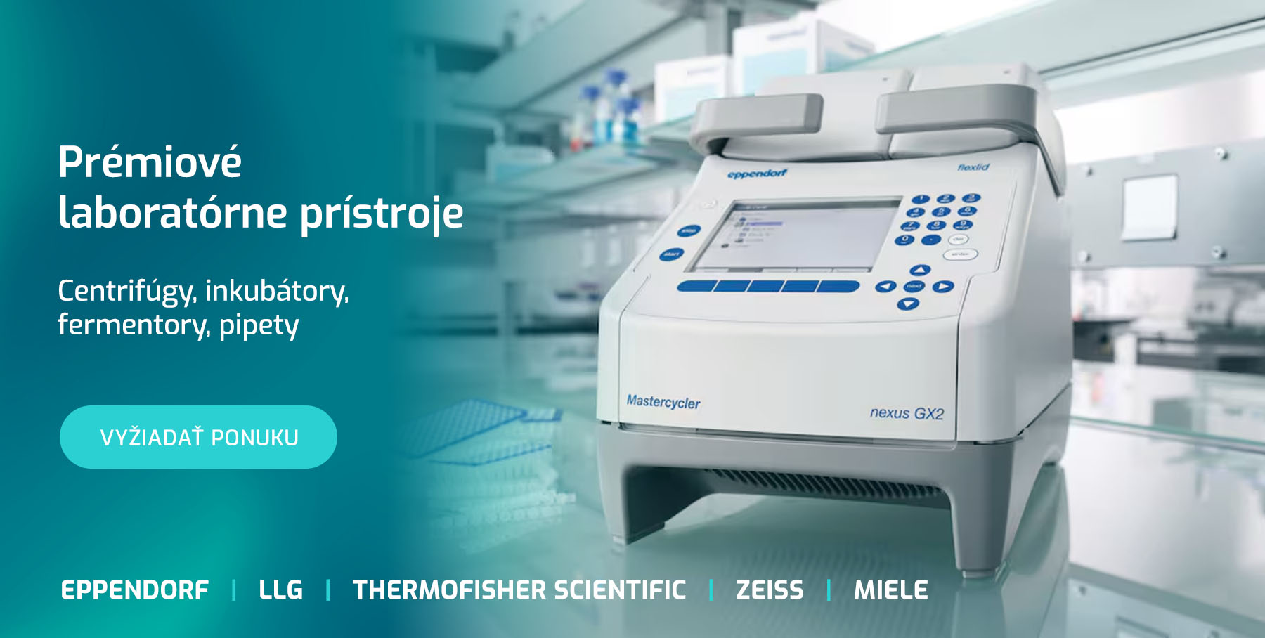 Prémiové laboratórne prístroje