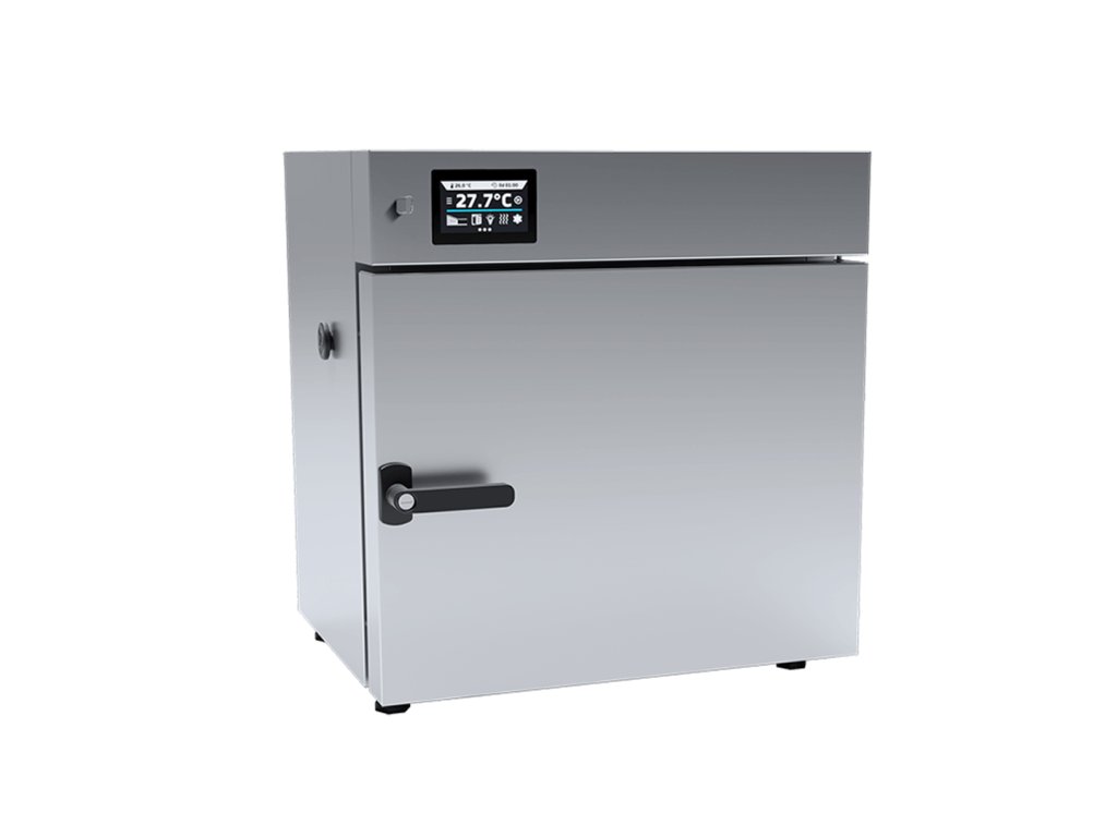 Laboratórna sušiareň SLW 32 – 32 L, nútená cirkulácia (Povrchová úprava Nerezová oceľ s ľanovou štruktúrou)