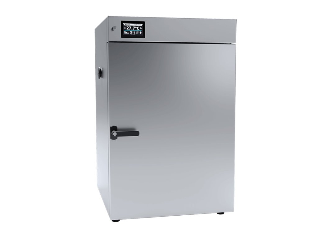 Laboratórna sušiareň SLW 180 SMART – 180 L, nútená cirkulácia (Povrchová úprava Plech z nehrdzavejúcej ocele s povrchovou úpravou „linen finish“)