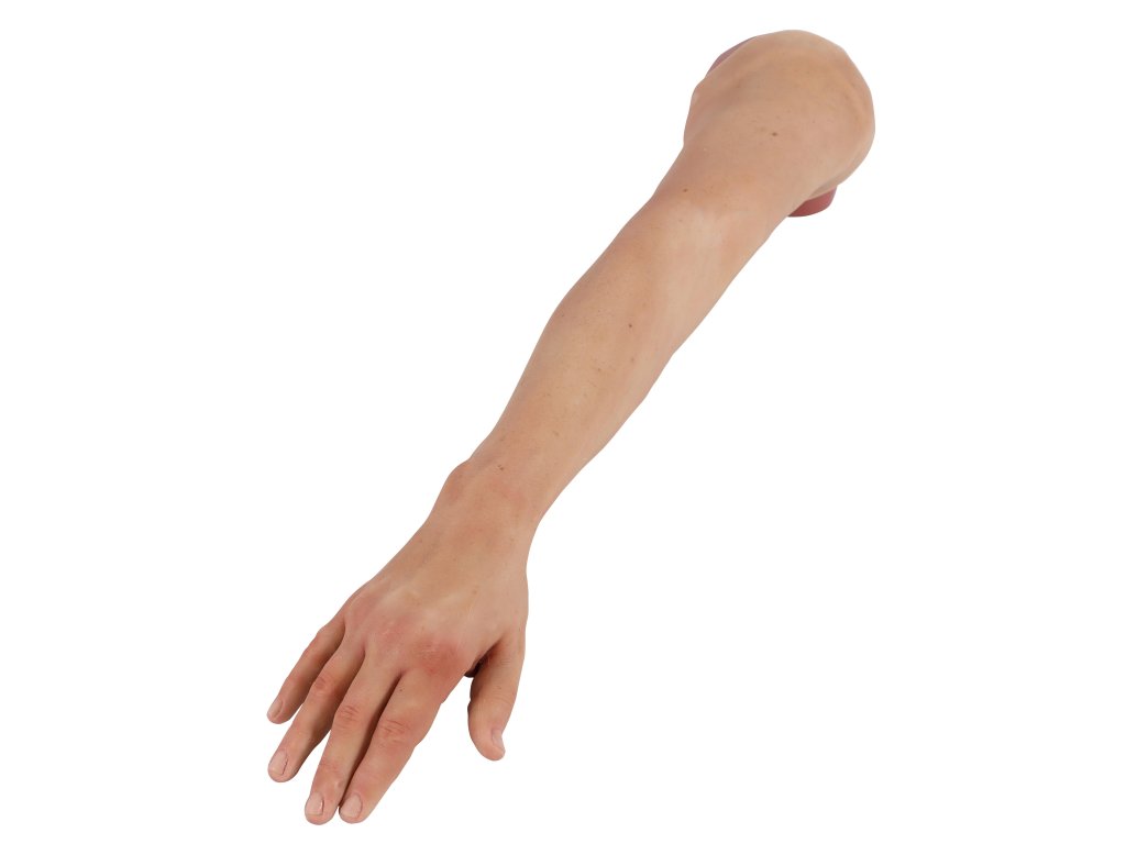 Hyperrealistické tréningové rameno na žilný vpich Puncture Pete 7710 I ERLER ZIMMER