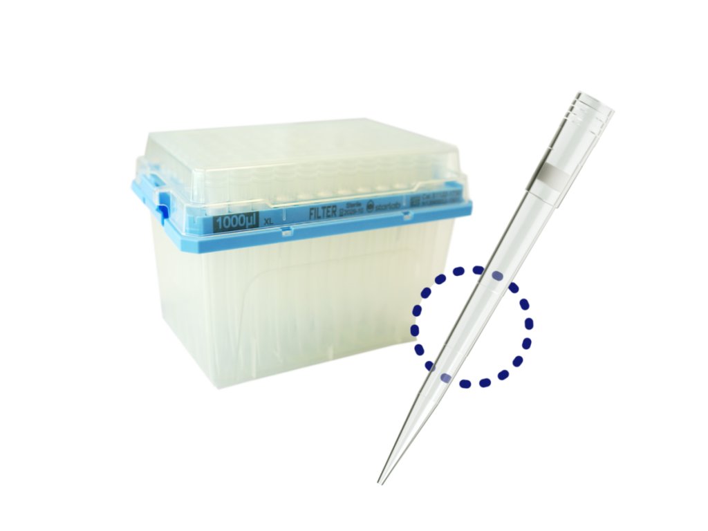 52473 spicky s filtrom tipone 1000 l xl graduovane refill sterilne i starlab