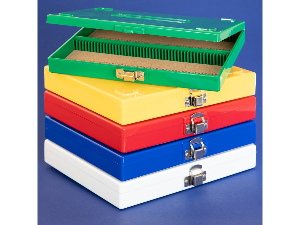 Box na mirskospické sklícka mixc farieb