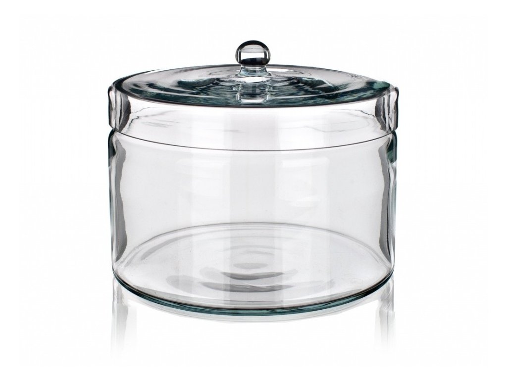 Dóza na vatu s previsnutým vekom, guľôčkový gombík; SIMAX (Veľkosť 100 x 70 mm)