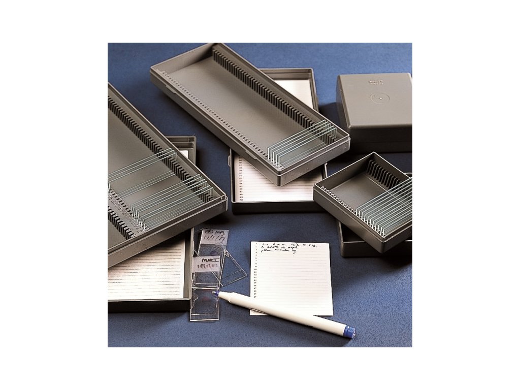 Box na mikroskopické sklíčka