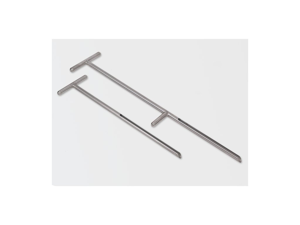 vzorkovac na podu s noznou podporou