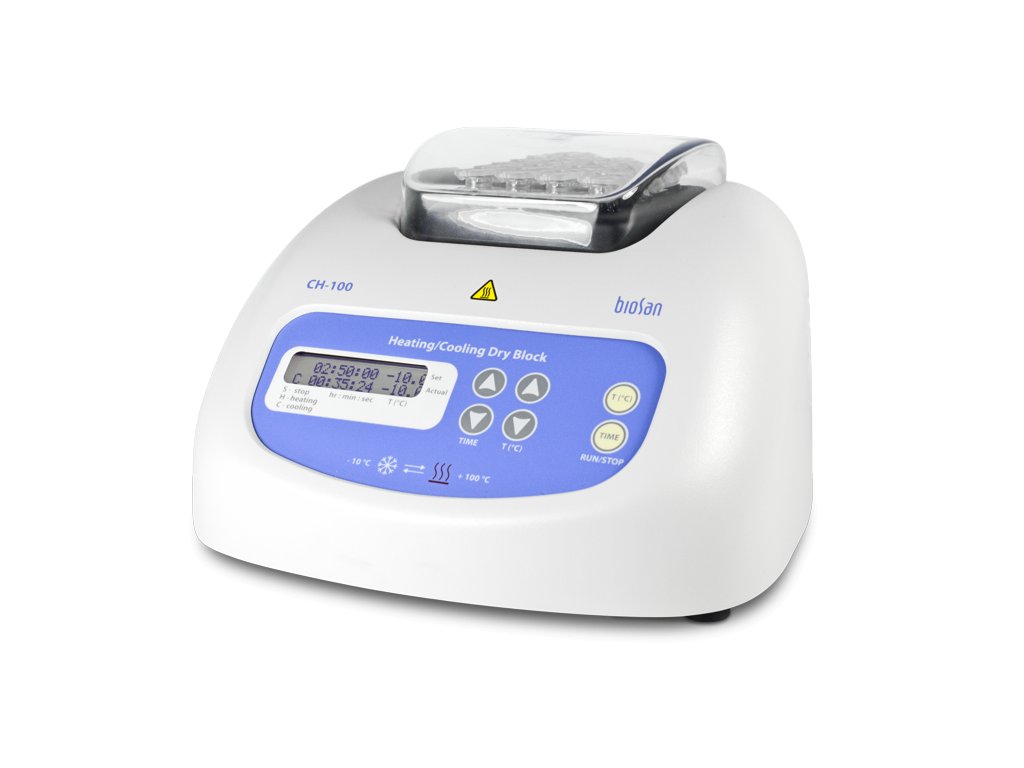 Vyhrievací/chladiaci suchý blok – CH-100 (Typ bloku Blok CH-3)